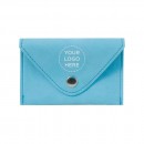 Cardholder BARI F147 pastel blue