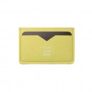 Cardholder Milano 1 pocket F001 lemon