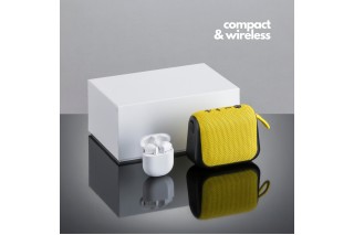 Audio set i: speaker Colorissimo® & tws active earphones