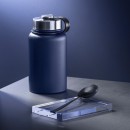 Set Nordic: all-in-one Nordic food and beverage thermos, 600 ml & steel vacuum thermos, 1000ml.