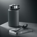 Set Nordic: all-in-one Nordic food and beverage thermos, 600 ml & steel vacuum thermos, 1000ml.