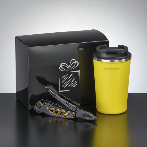 Travel set II: thermal mug Nordic 350 ml and Optima multitool