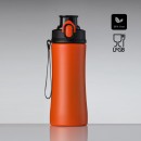 Primo everyday set orange: water bottle 550 ml & full automatic umbrella harvard