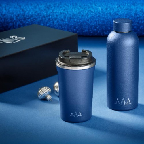 Nordic set: thermal bottle and coffee mug