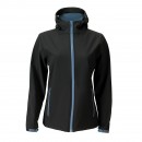 Women's softshell jackets with hood, M size