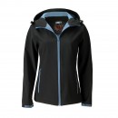 Women's softshell jackets with hood, M size