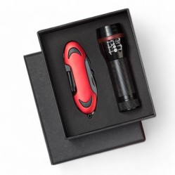 Set Colorado i: led torch and a pocket knife
