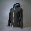 Women's softshell jackets with hood, M size