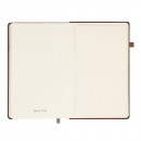 Notebook Asti 135x210 mm 6503 brown