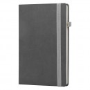 Notebook Verona 135x210 mm L33102 gray