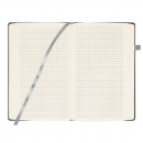 Notebook Verona 135x210 mm L33102 gray