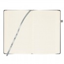 Notebook Verona 135x210 mm L33102 gray