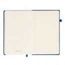 Notebook Verona 135x210 mm L33123 dark blue