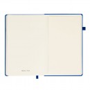 Notebook Verona 135x210 mm L33127 blue