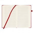 Notebook Verona 135x210 mm L33132 red