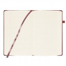 Notebook Verona 135x210 mm L33133 burgundy