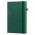 Notebook Verona 135x210 mm L33154 dark green