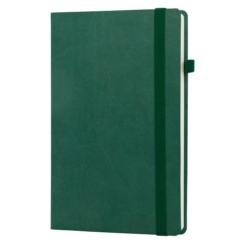 Notebook Verona 135x210 mm L33154 dark green