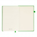 Notebook Verona 135x210 mm L33183 light green