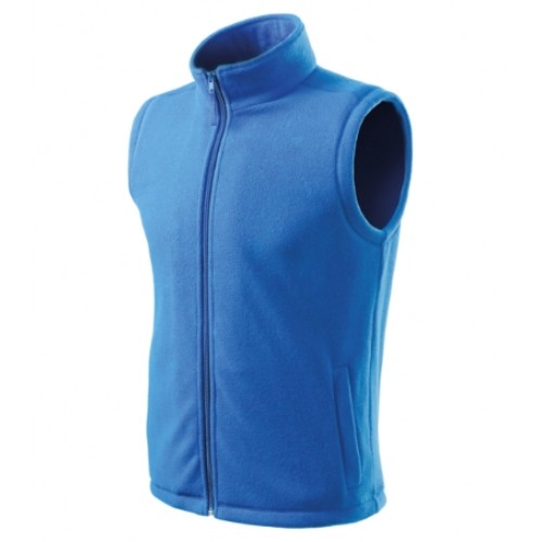 Fleece Vest unisex 518 Azure Blue