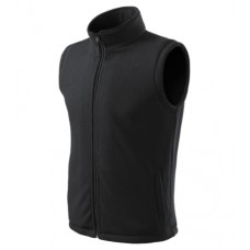 Fleece Vest unisex 518 Ebony Gray