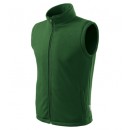 Fleece Vest unisex 518 Bottle Green 06 (brand Label)