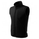 Fleece Vest unisex 518 Black 01 (brand Label)