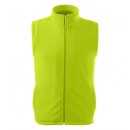 Fleece Vest unisex 518 Lime Punch 62 (brand Label)