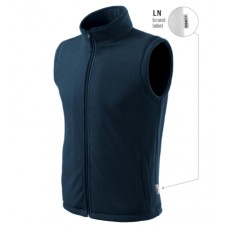 Fleece Vest unisex 518 Navy Blue 02 (brand Label)