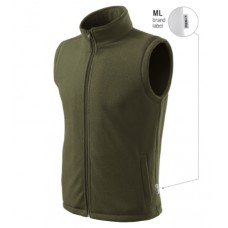 Fleece Vest unisex 518 Military 69 (brand Label)