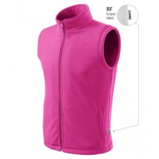 Fleece Vest unisex 518 Fuchsia Red 49 (brand Label)