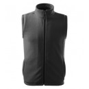 Fleece Vest unisex 518 Steel Gray 36 (brand Label)