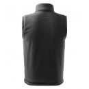 Fleece Vest unisex 518 Steel Gray 36 (brand Label)