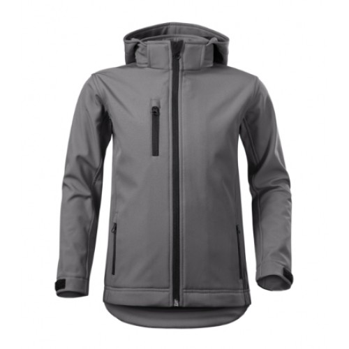 Softshell Jacket Kids 535 Steel Gray