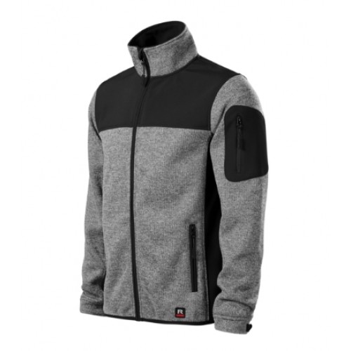 Softshell Jacket men’s 550 Knit Light Gray