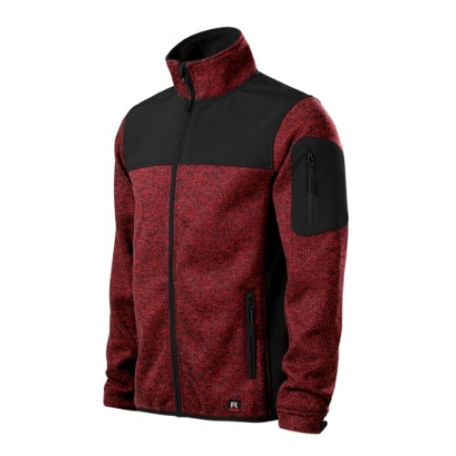 Softshell Jacket men’s 550 Knit Marlboro Red