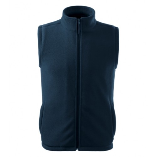 Fleece Vest unisex 5X8 Navy Blue