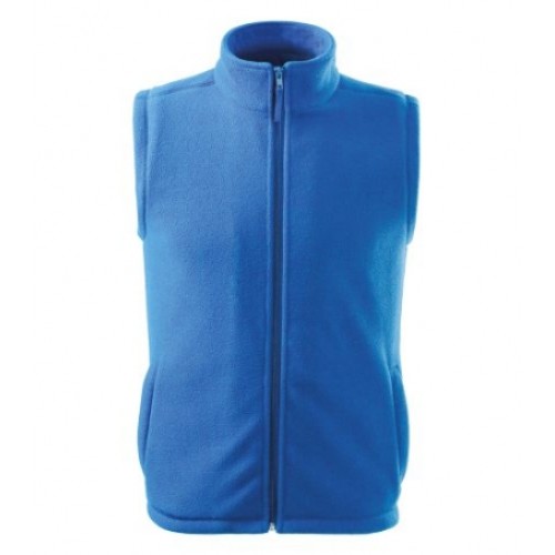 Fleece Vest unisex 5X8 Azure Blue