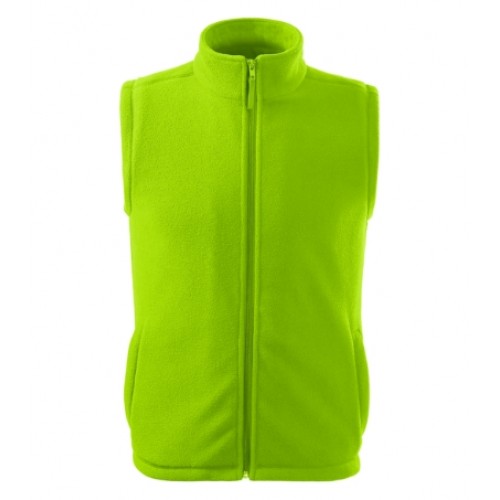 Fleece Vest unisex 5X8 Lime Punch