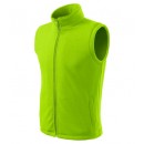 Fleece Vest unisex 5X8 Lime Punch