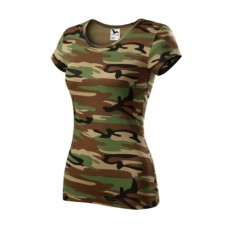 T-shirt women’s C22 Camouflage Brown