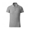 Polo Shirt Kids F22 Dark Gray Melange