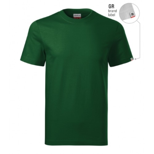 T-shirt unisex R06 Bottle Green 06 (brand Label)