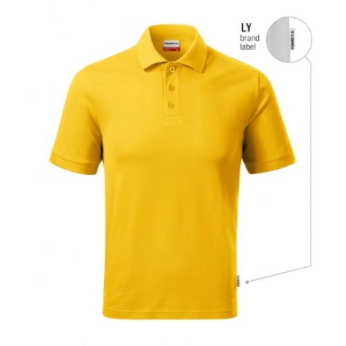 Polo Shirt men’s R20 Yellow 04 (brand Label)