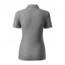 Polo Shirt women’s R23 Dark Gray Melange 12 (brand Label)