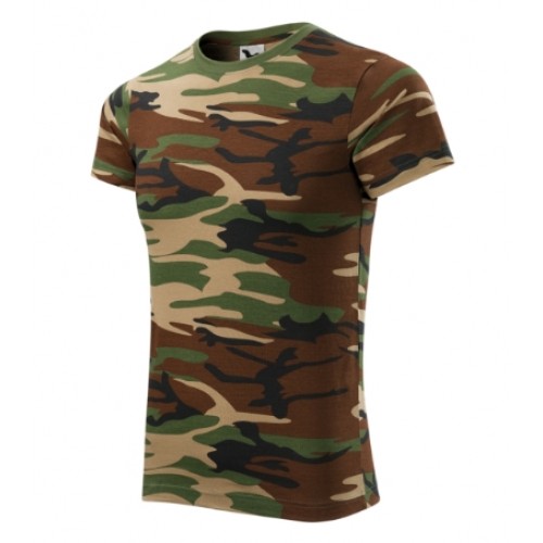 T-shirt unisex 144 Camouflage Brown