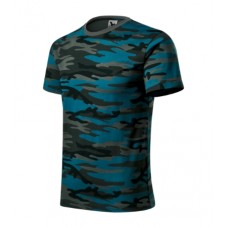 T-shirt unisex 144 Camouflage Petrol