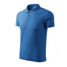 Polo Shirt men’s 203 Azure Blue