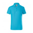 Polo Shirt Kids 222 Blue Atoll